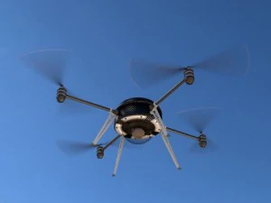 drone quadricottero Modello 3D