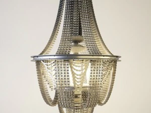 अपसाइकल साइकिल चेन झूमर 3D मॉडल