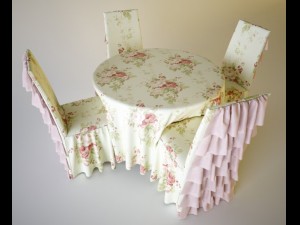 banquet table and chair Modelo 3D