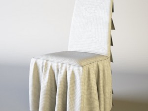 banquet table and chair Modelo 3D