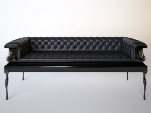 sofa heretic 3D 模型