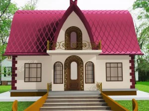 casa exterior Modelo 3D
