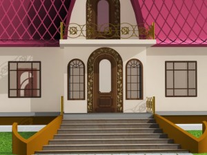 exterior house 3Dモデル