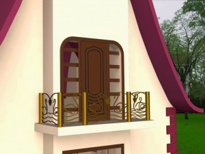 exterior house 3Dモデル
