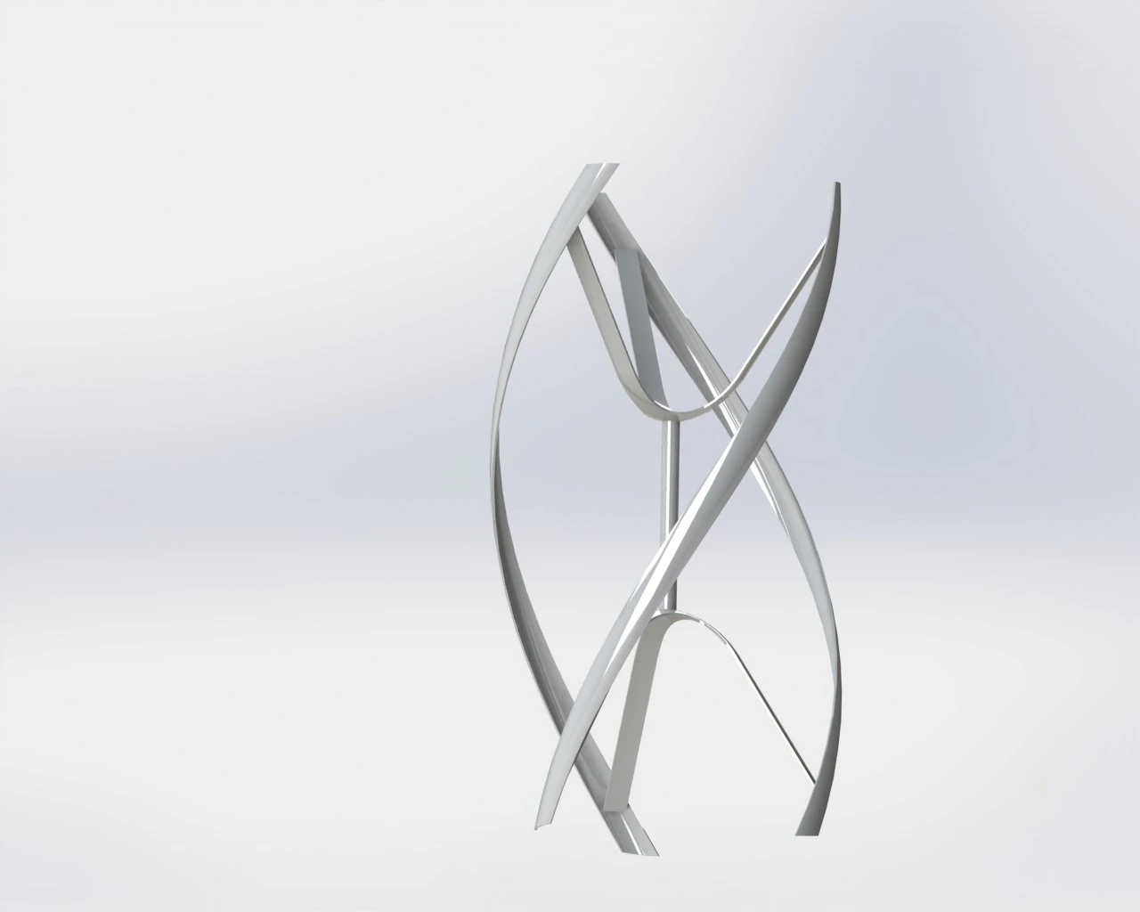 vertical wind turbine 3D Model .c4d .max .obj .3ds .fbx .stl .blend 
