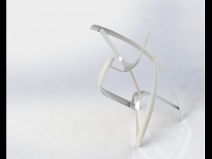 vertical wind turbine Modelo 3D
