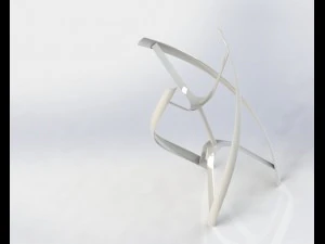 vertical wind turbine 3D Model
