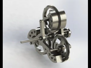 mechanical resonance multiplier 3D Model