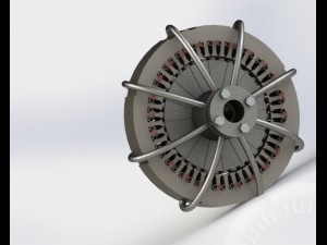 rotor stator 3D 模型