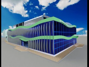 trade center facade reconstruction 3D Model
