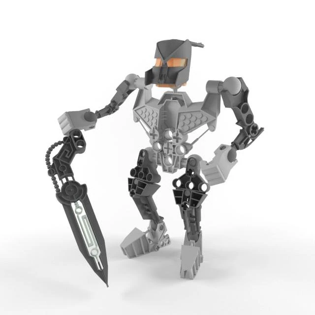 atakus lego bionicle 3D Model .c4d .max .obj .3ds .fbx .stl .blend