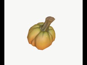 cartoon pumpkins 3D Model
