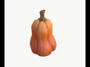 cartoon pumpkins 3D Model