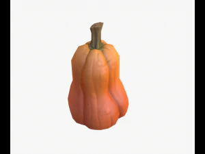 cartoon pumpkins 3D Model