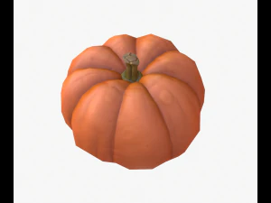cartoon pumpkins 3D Model