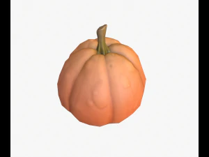 cartoon pumpkins 3D Model