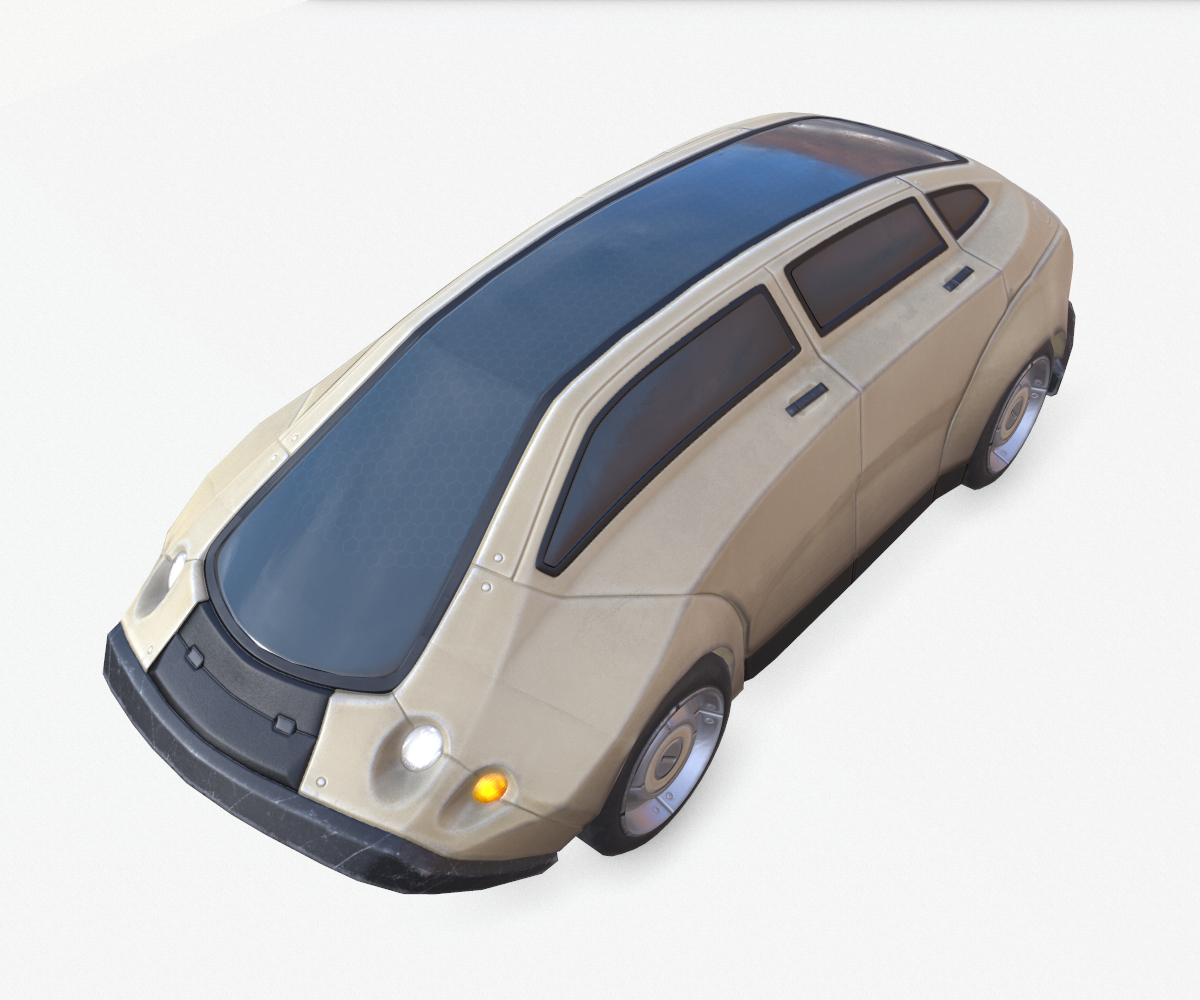 Cyberpunk Car 02 3d Model In Concept 3dexport