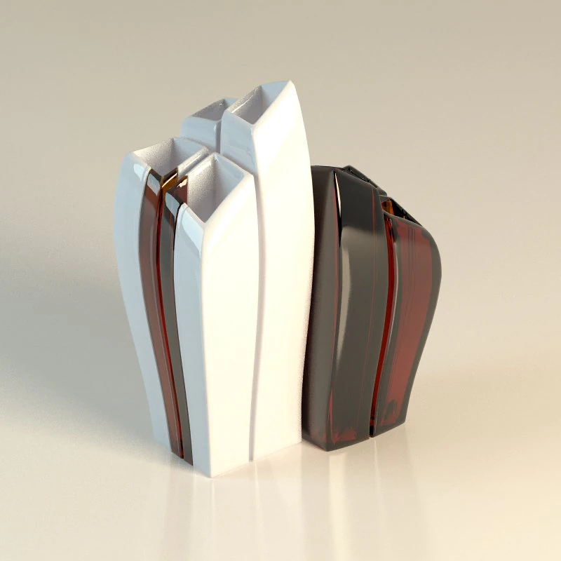 vase decor 3D Model .c4d .max .obj .3ds .fbx .stl .blend 