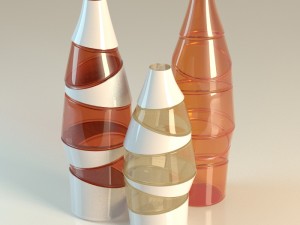 bottle decor Model 3D