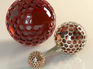 Spheromorphin 3D Modell