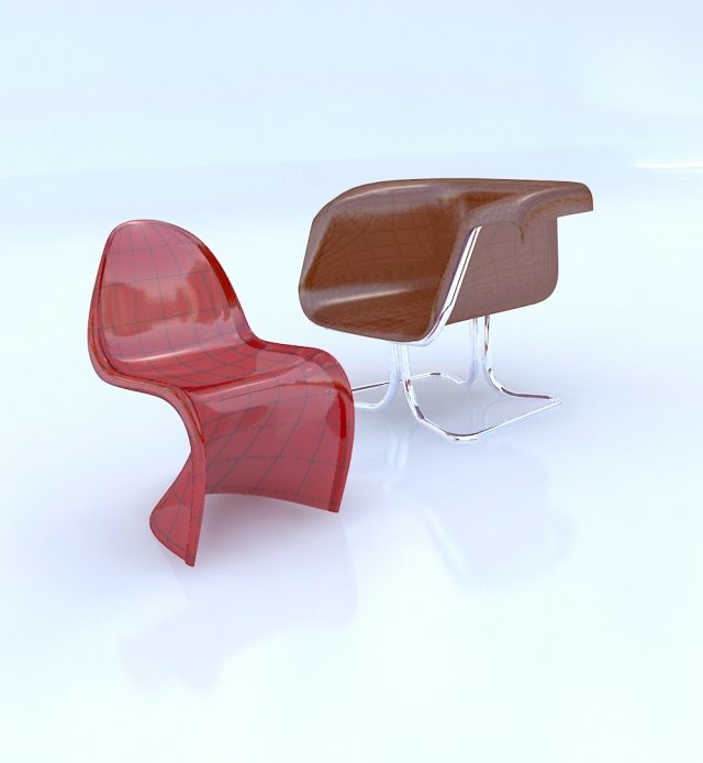 chairs 3D Modell .c4d .max .obj .3ds .fbx .stl .blend 