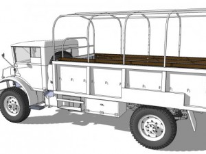 cmp c60l chev blitz Modèle 3D