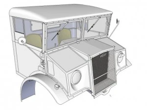 cmp c60l chev blitz 3D Modell