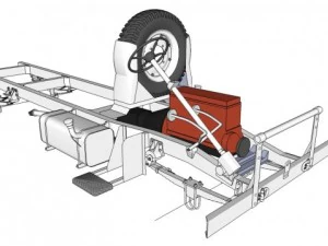 cmp c60l chev blitz 3D Modell