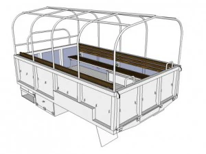 cmp c60l chev blitz 3D Modell