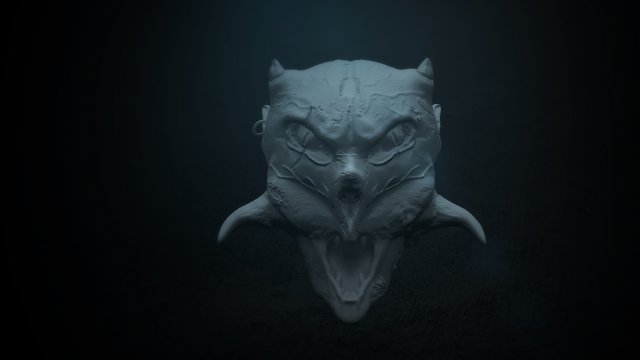 orc head Modèle 3D .c4d .max .obj .3ds .fbx .stl .blend 