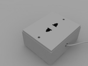 electricity connection 3D Model