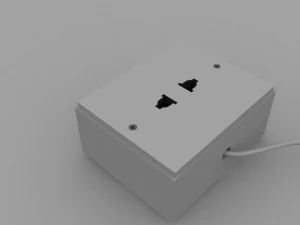electricity connection 3D Model