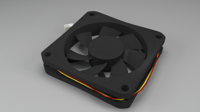 simple cooler 3D मॉडल .c4d .max .obj .3ds .fbx .stl .blend 