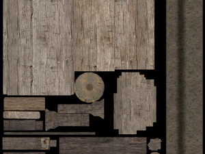 medieval cart 3D Model