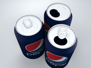 can of soda Modèle 3D