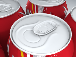 can of soda Modèle 3D