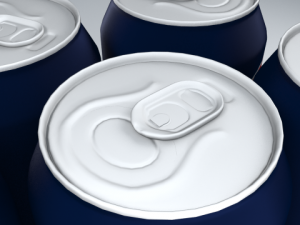 can of soda Modèle 3D
