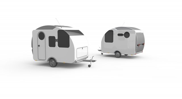 Trailer Modelo 3D .c4d .max .obj .3ds .fbx .stl .blend 