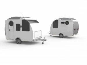 Rimorchio Modello 3D