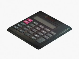 Calculator 3D Model