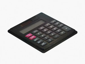 Calculator 3D Model