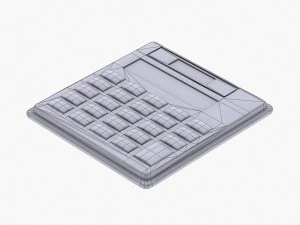 Calculator 3D Model