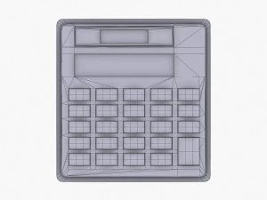 Calculator 3D Model