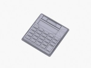 Calculator 3D Model