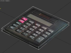 Calculator 3D Model