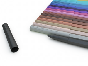 Markers 3D Модель