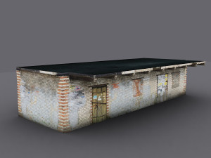 Old warehouse 3D Model