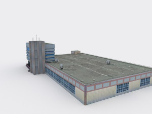 Administrative building 3D Модель