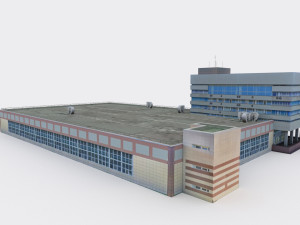 Administrative building 3D Модель