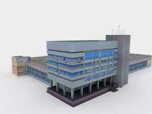 Administrative building 3D Модель